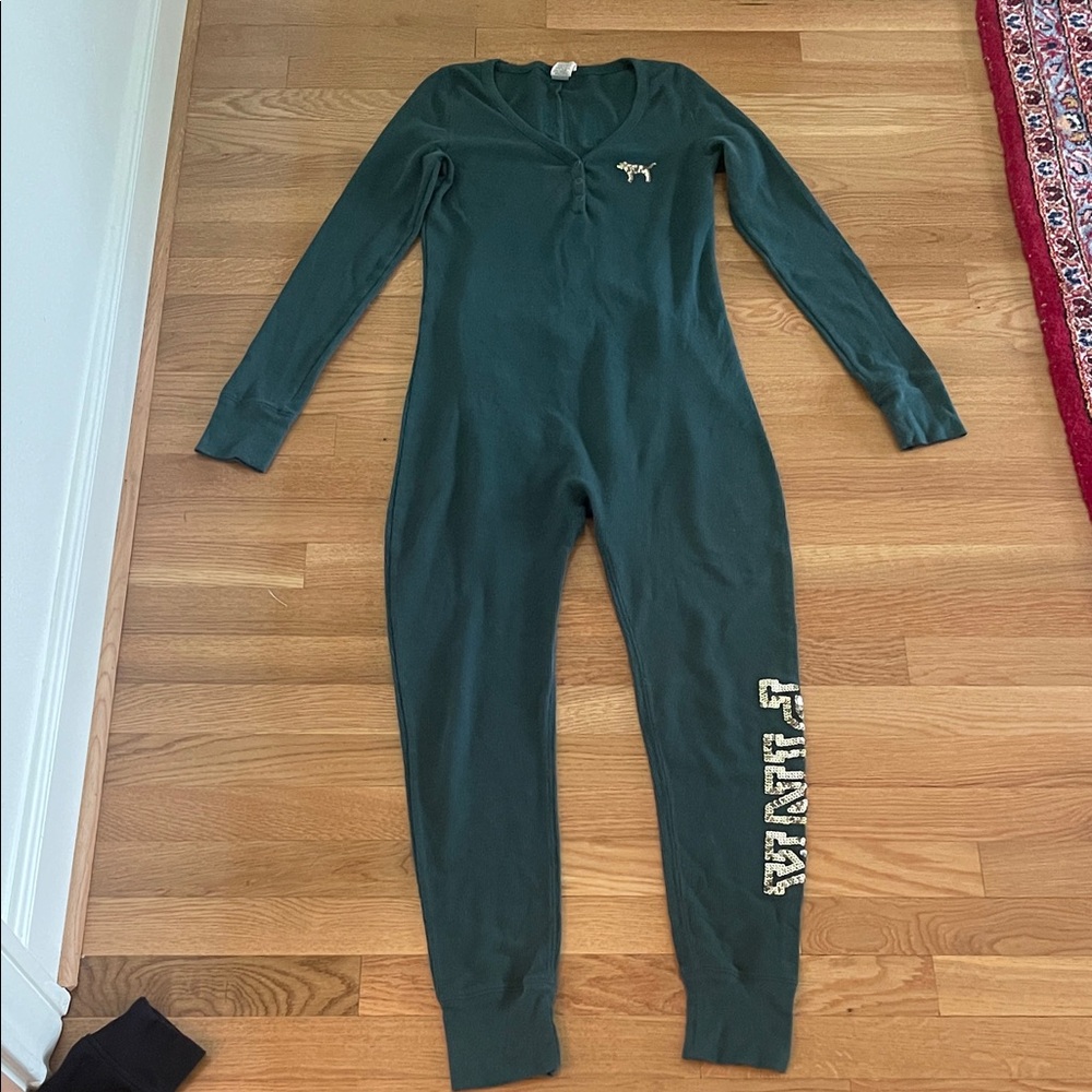 PINK Victoria's Secret Forest Green Women's One piece